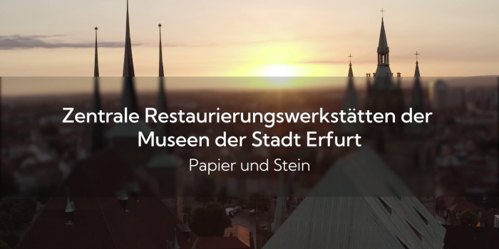 Interner Verweis: Einblicke: Zentrale Restaurierungswerkstätten – Papier und Stein