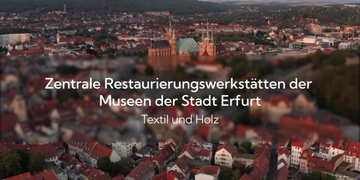 Interner Verweis: Einblicke: Zentrale Restaurierungswerkstätten – Textil und Holz