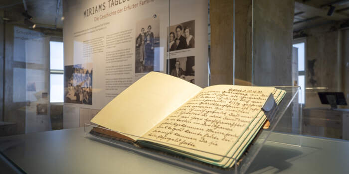 Interner Verweis: artour-Beitrag zur Sonderausstellung „Miriams Tagebuch. Die Geschichte der Erfurter Familie Feiner“