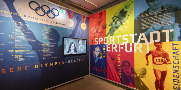 : Stadtmuseum präsentiert große Sonderausstellung zur „Sportstadt Erfurt“